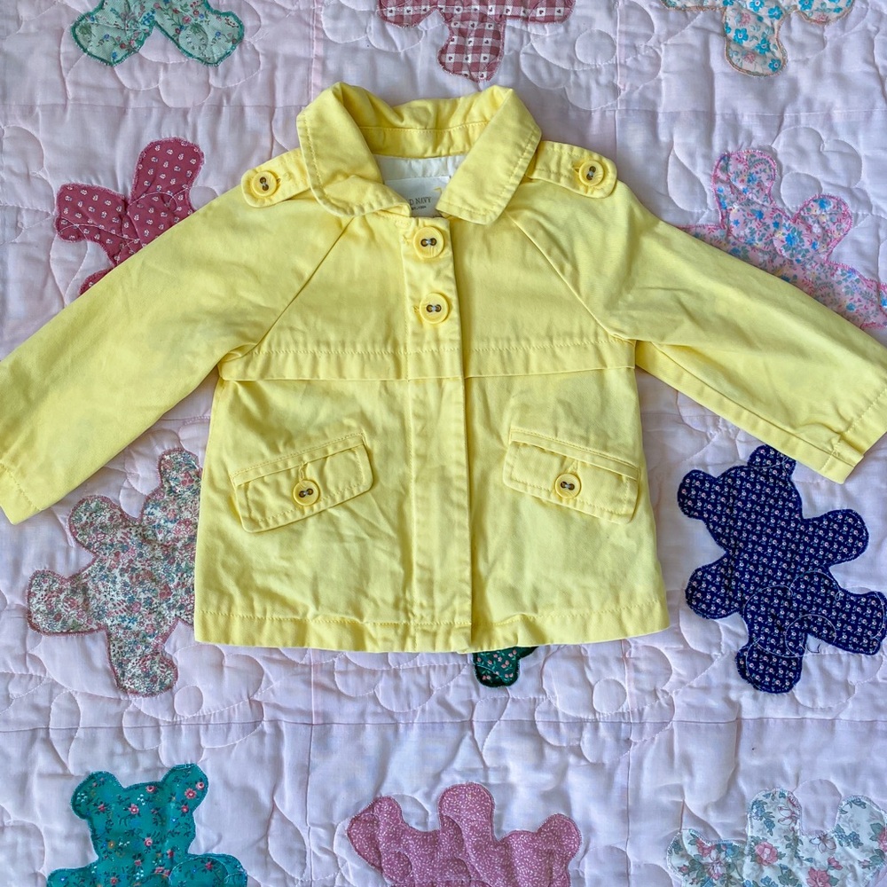 Old Navy Y2K Yellow Kids Jacket